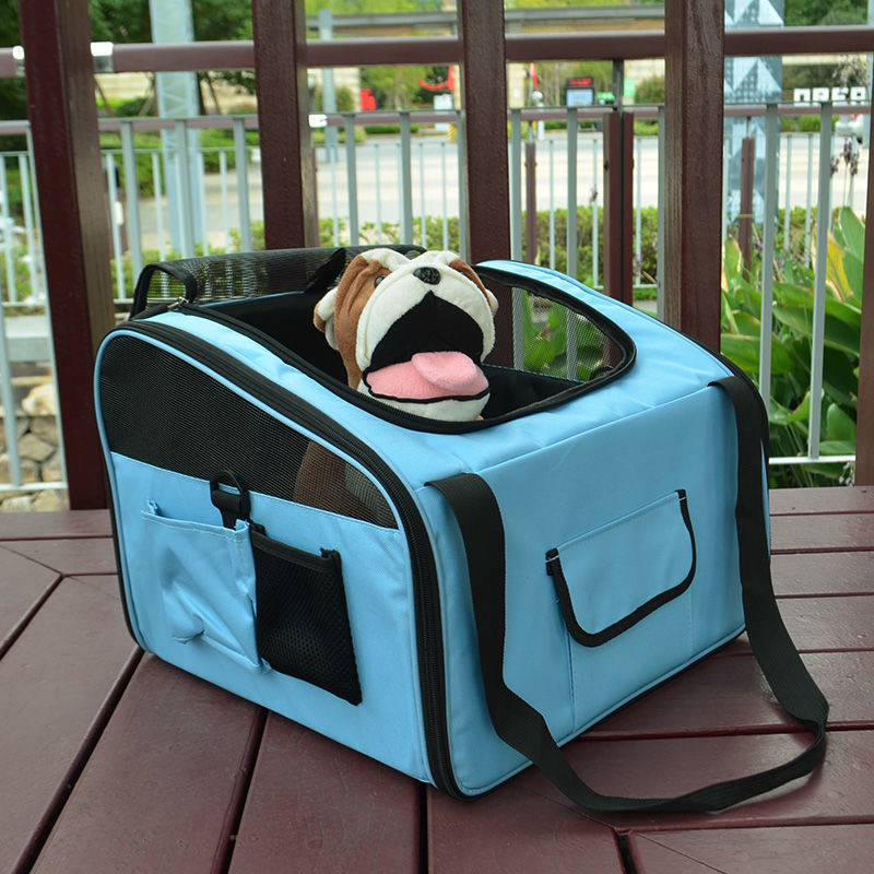 Portable Pet Backpack Carrier Bag With Diaper Function