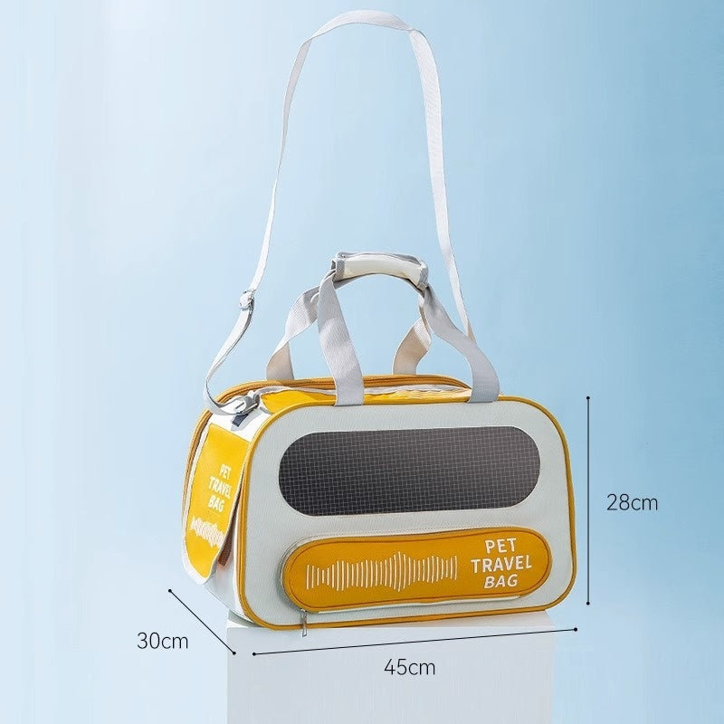 Portable Breathable Large Capacity Pet Backpack Carrier Bag