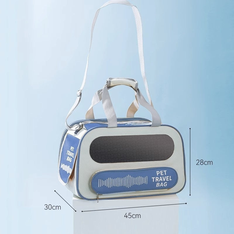 Portable Breathable Large Capacity Pet Backpack Carrier Bag