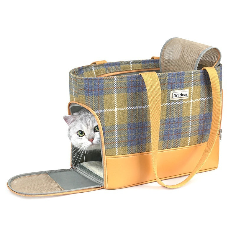 Portable Breathable Space Capsule Pet Backpack Travel Carrier