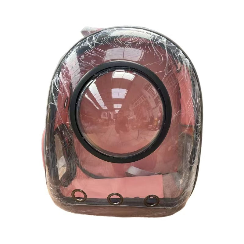 Large Capacity Transparent Pet Backpack Breathable Skylight Carrier Bag