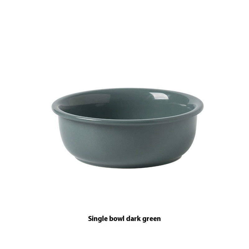 Ceramic Bowl Food Basin Drinking Bowl Food